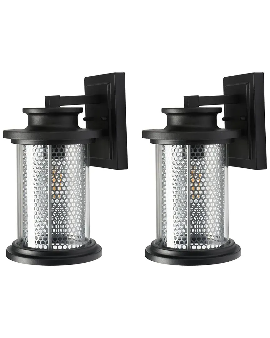 Queren Outdoor Wall Sconce - Black
