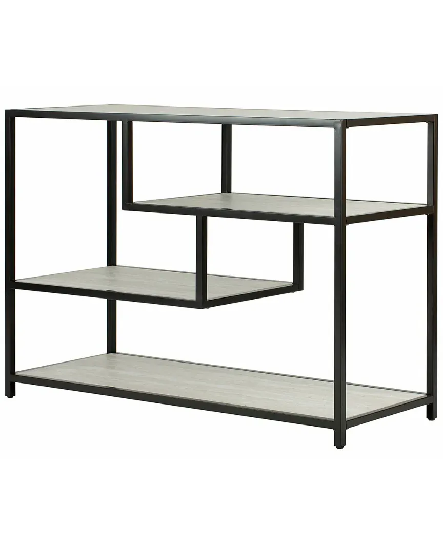 Reese Geometric Console Table - Beige image