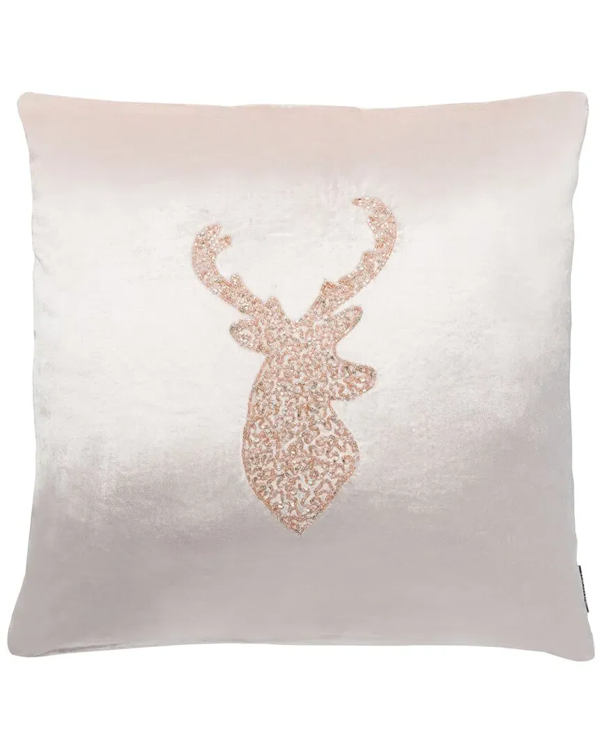 Rein Pillow - Blush, Viscose Velvet