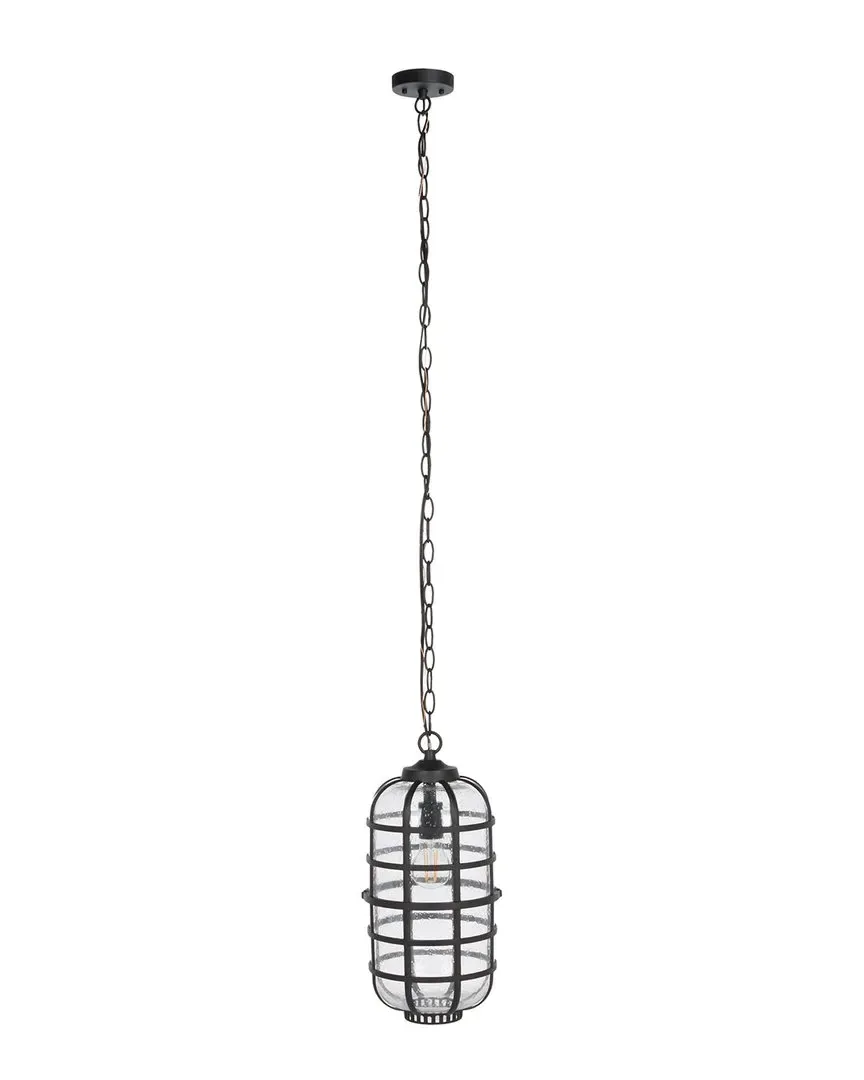 Rigel Outdoor Pendant Light - Black, Steel image