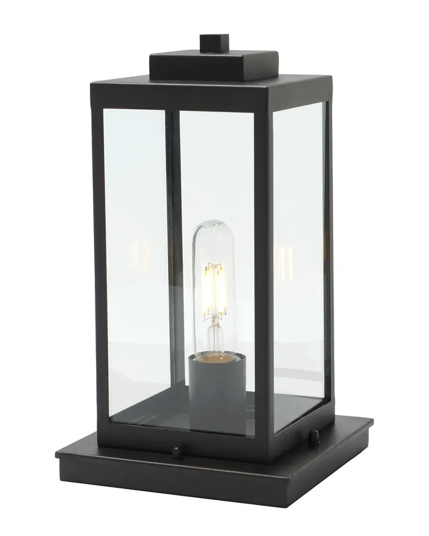 Rinnah Outdoor Table Lamp - Black