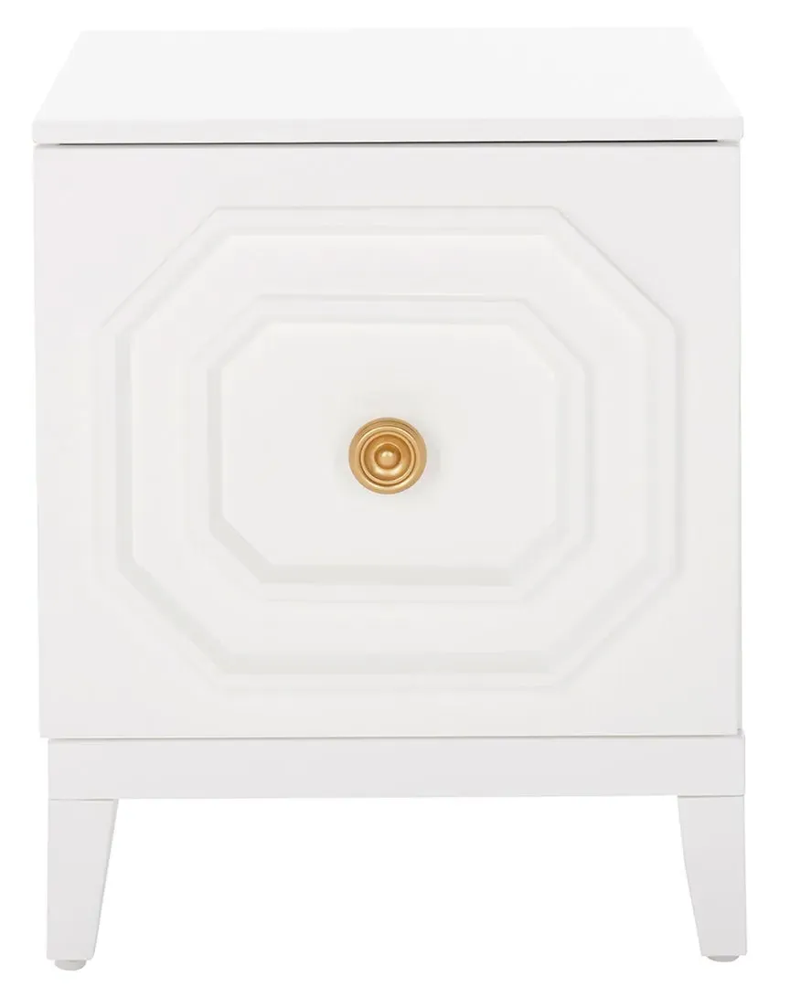 Riya Nightstand - White, Wood image