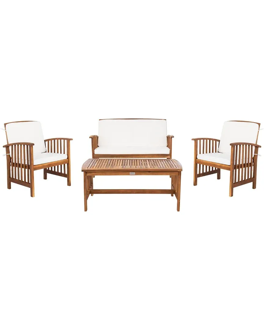 Rocklin 4-Piece Outdoor Set - Natural, Acacia