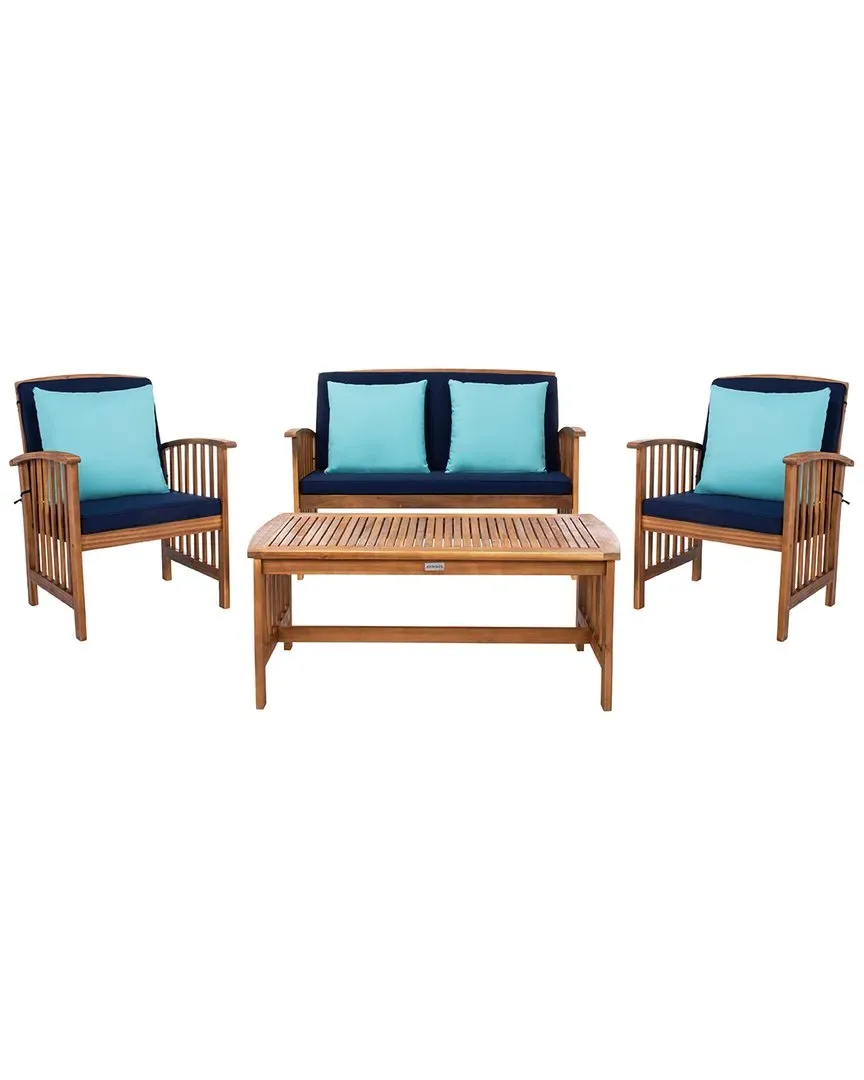 Rocklin 4-Piece Outdoor Set - Teak, Acacia