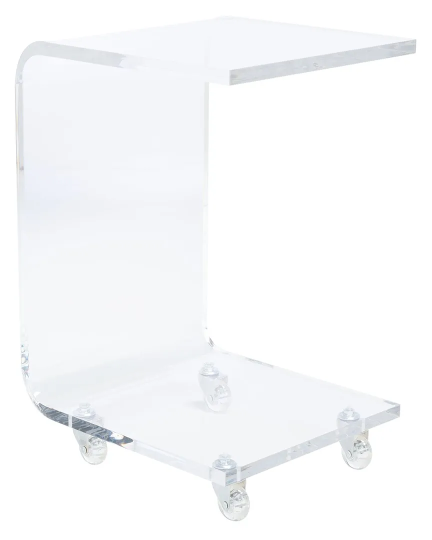 Rollins Acrylic Bar Cart - Clear image