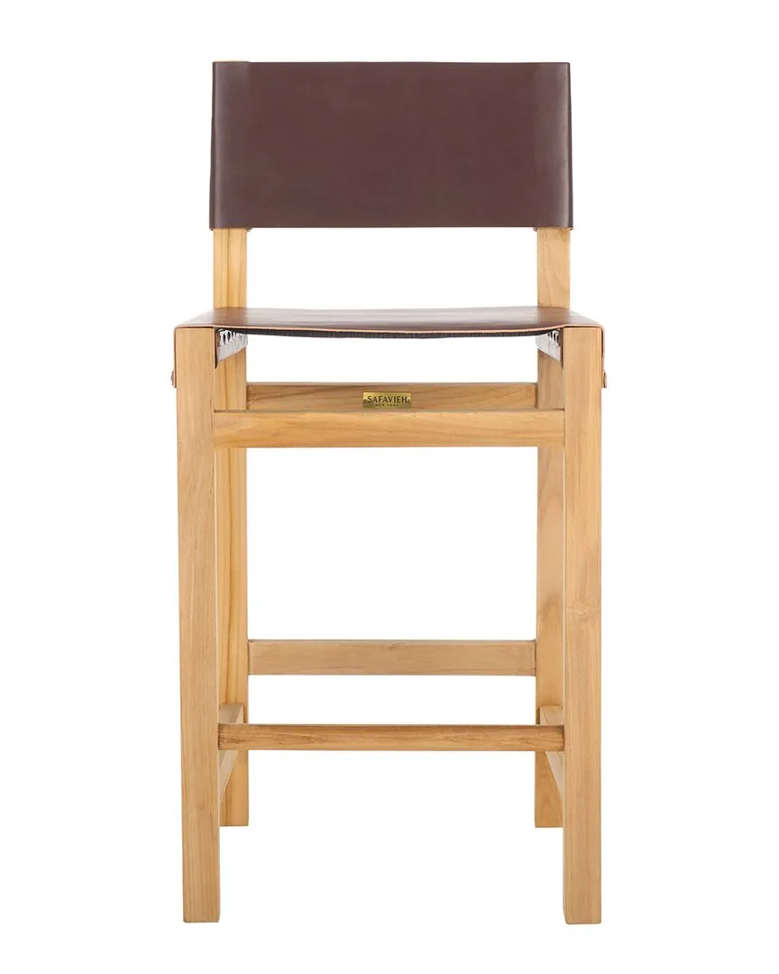 Romee Counter Stool - Cognac, Teak image
