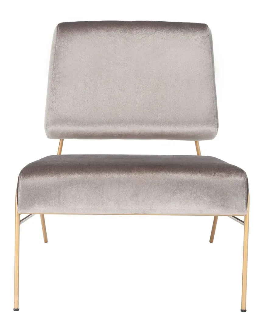 Romilly Accent Chair - Hazel Wood, Velvet