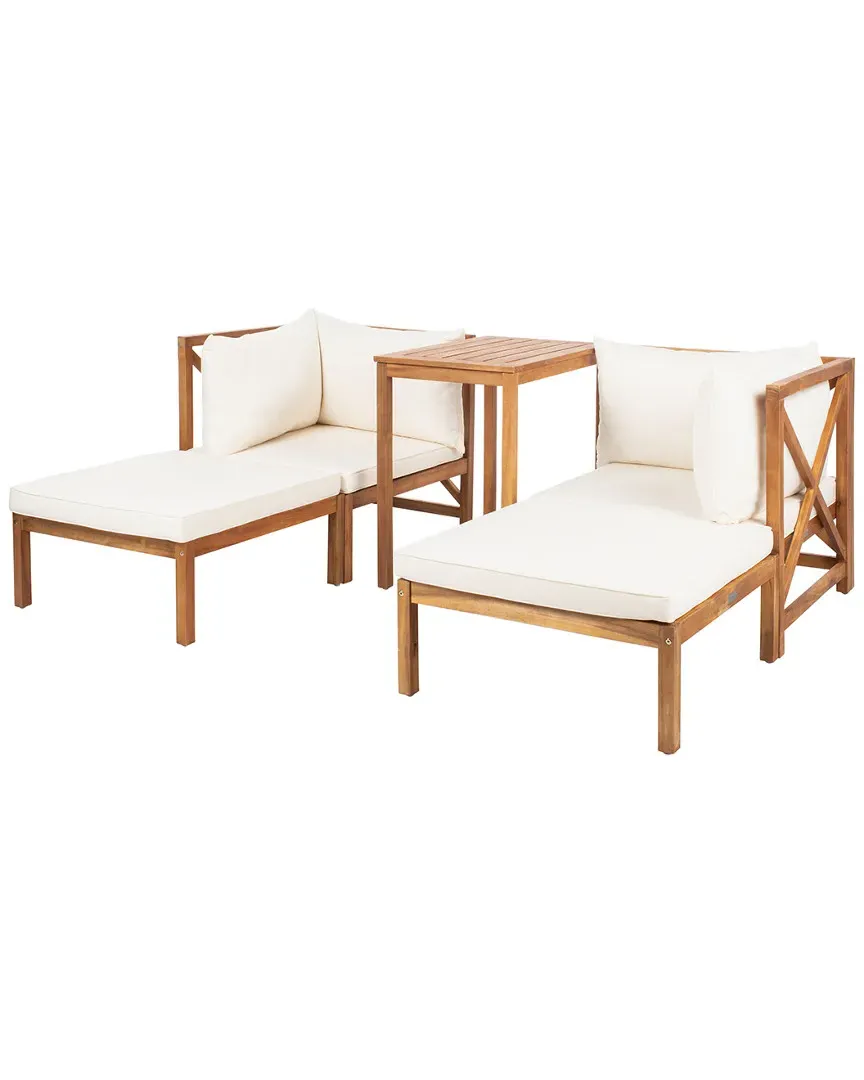 Ronson 5-Piece Outdoor Sectional Set - Natural, Beige image