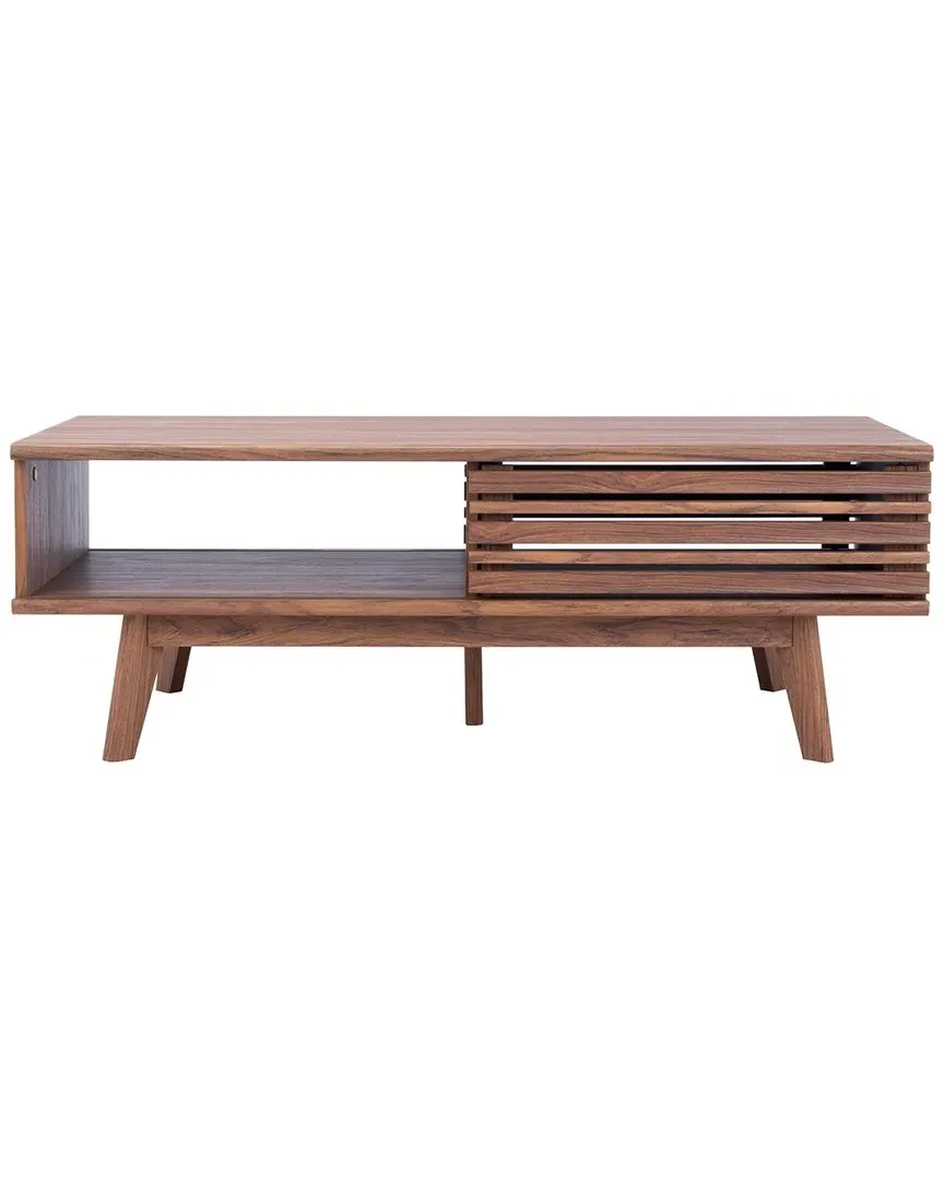 Rori 1-Shelf Coffee Table - Walnut