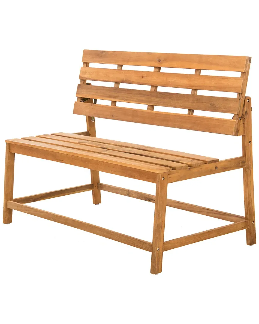 Ruben Balcony Bench & Table - Natural, Acacia Wood