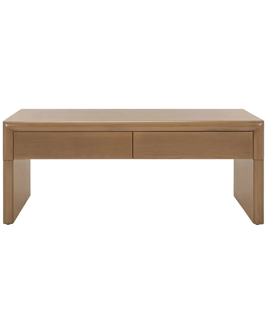 Rune Coffee Table with Drawers - Sand, Pine