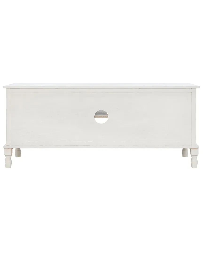 Ryder 2-Drawer Media Stand - White, Greige