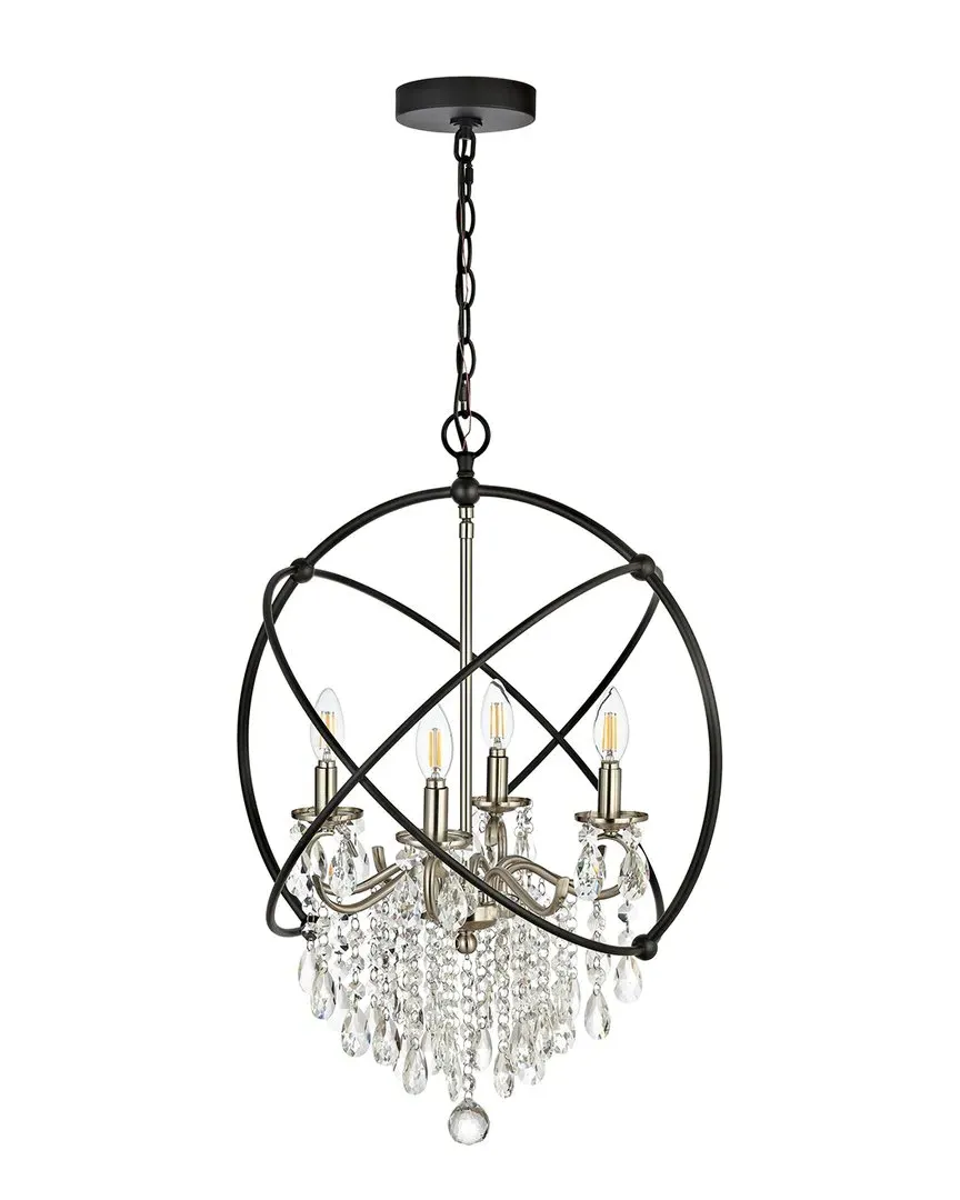Sabina Pendant Light - Nickel, Crystal image