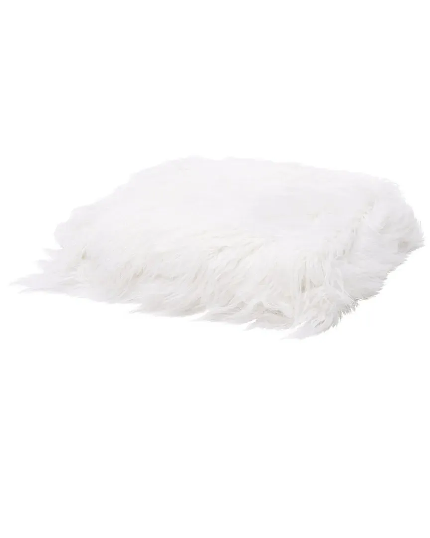 Safavieh Cuddle Throw - White, Acrylic Plush image