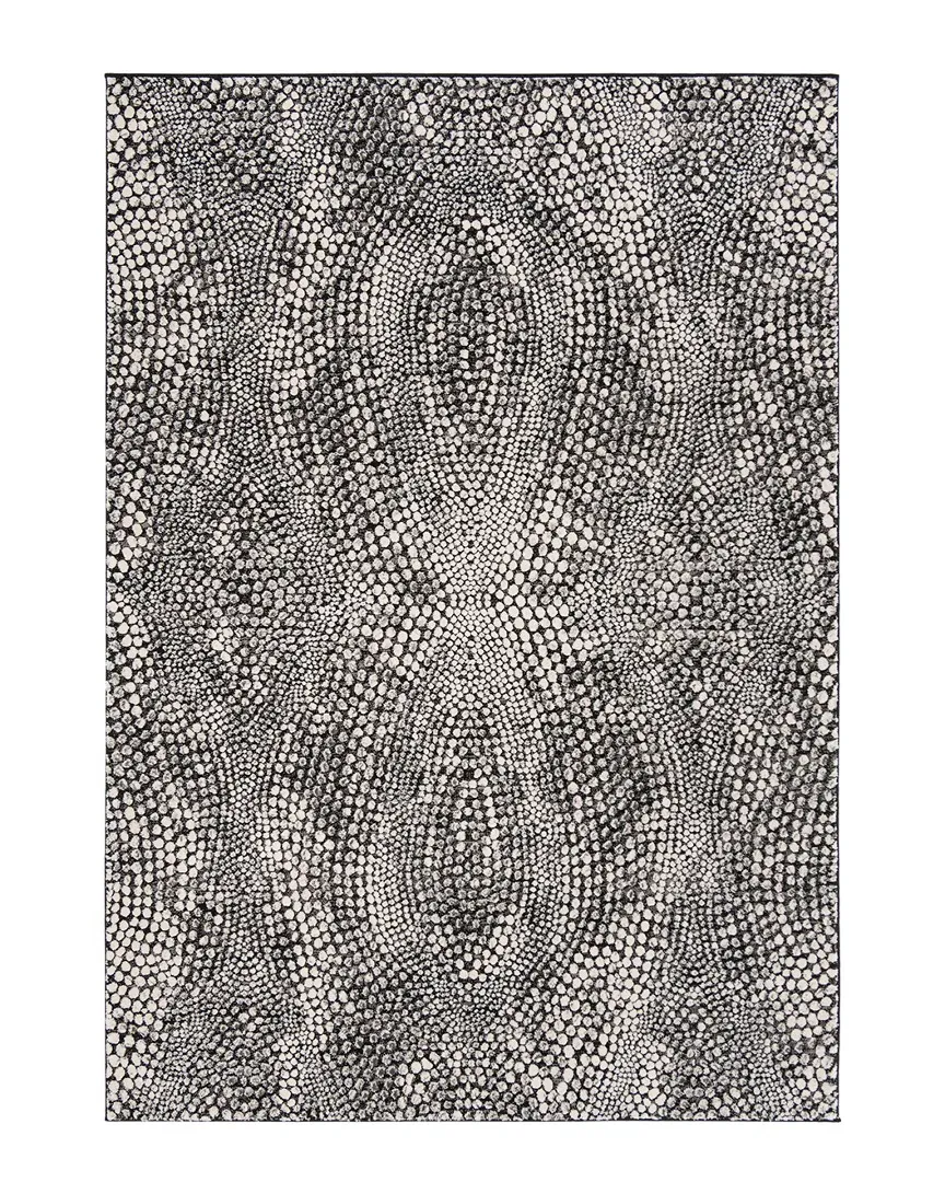 Safavieh Lurex Rug - Black and Light Grey image