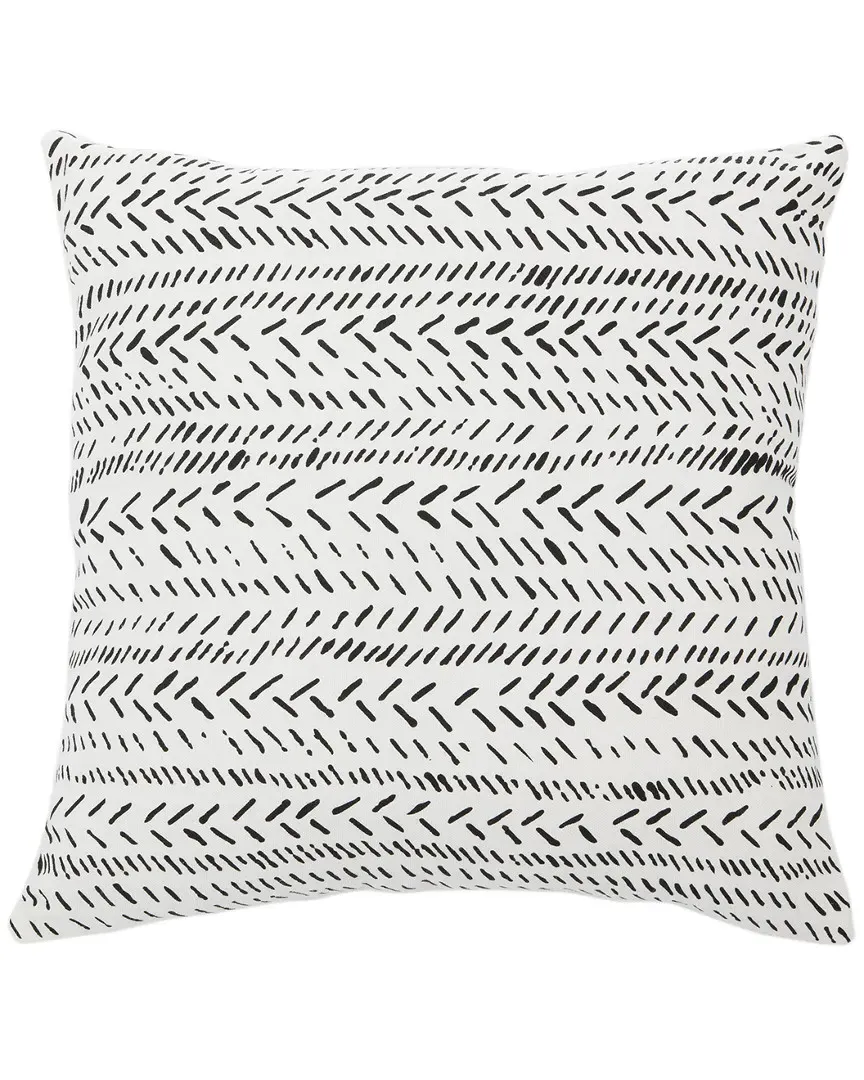 Sarden Pillow - Black/White, Cotton image