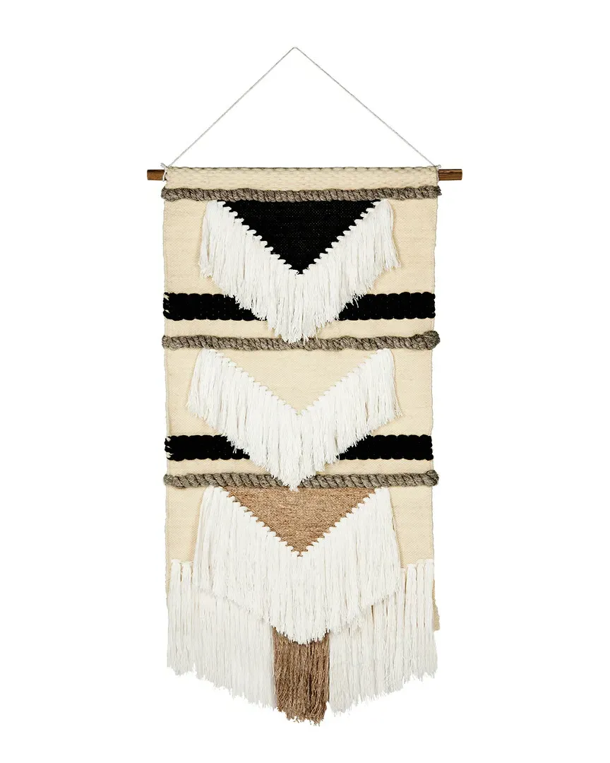 Sedona Woven Wall Art - Black