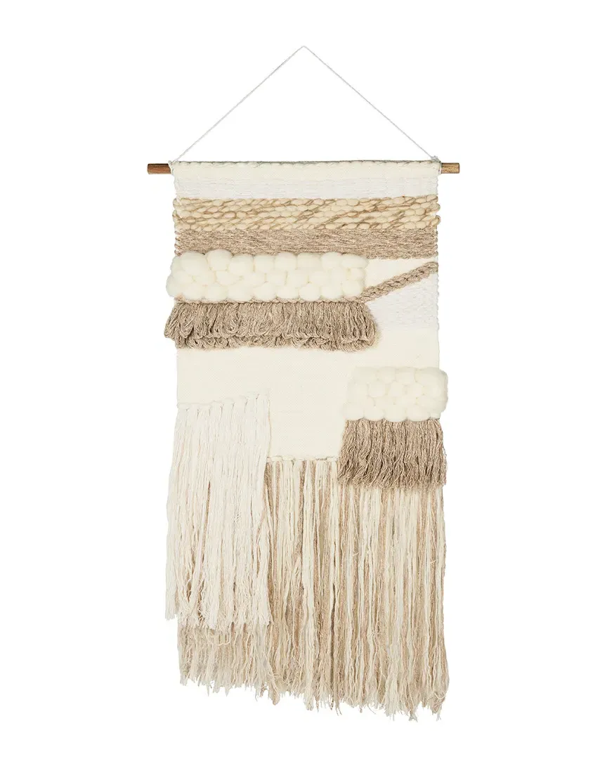 Sedona Woven Wall Art - Cream