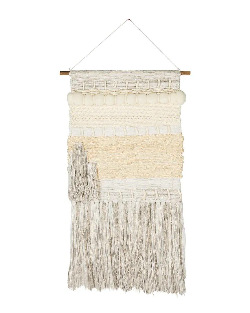 Sedona Woven Wall Art - Cream
