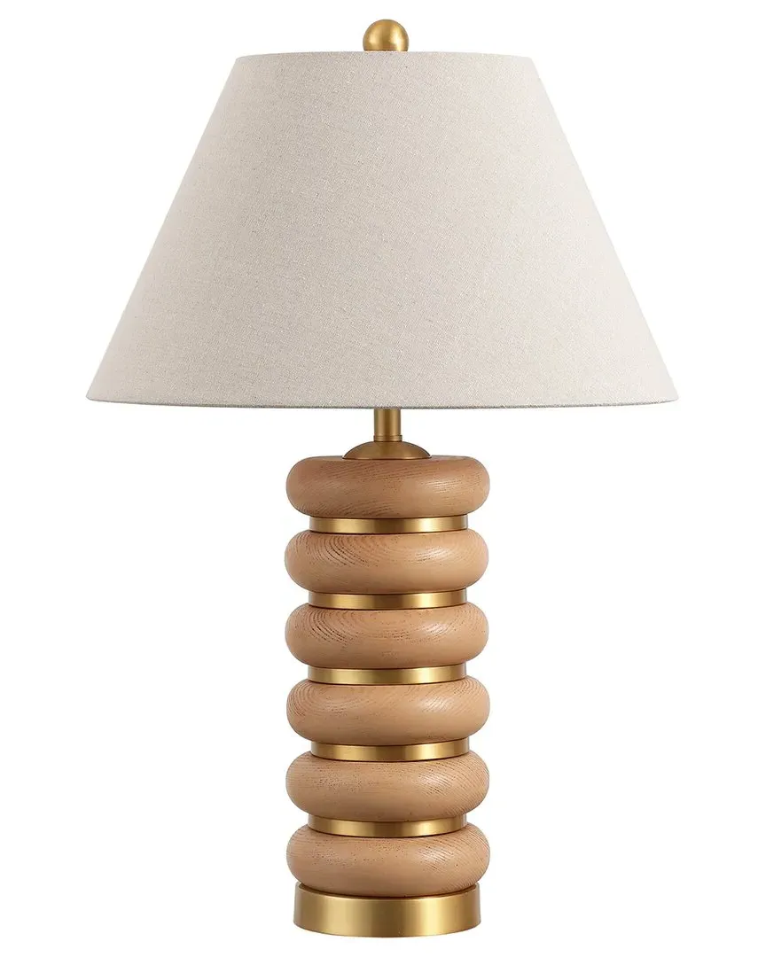 Selene Table Lamp - Light Brown, Resin