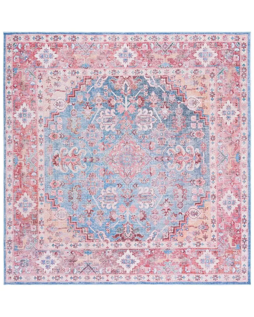 Serapi Machine-Washable Rug - Blue