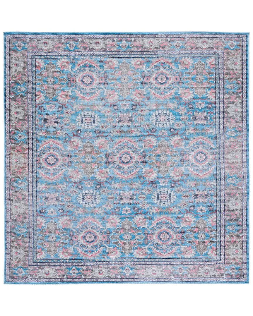 Serapi Machine-Washable Rug - Rust