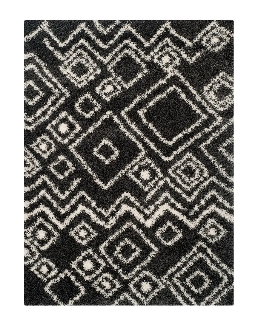 Sgb-Belize Shag Hand Tufted Rug - Charcoal image