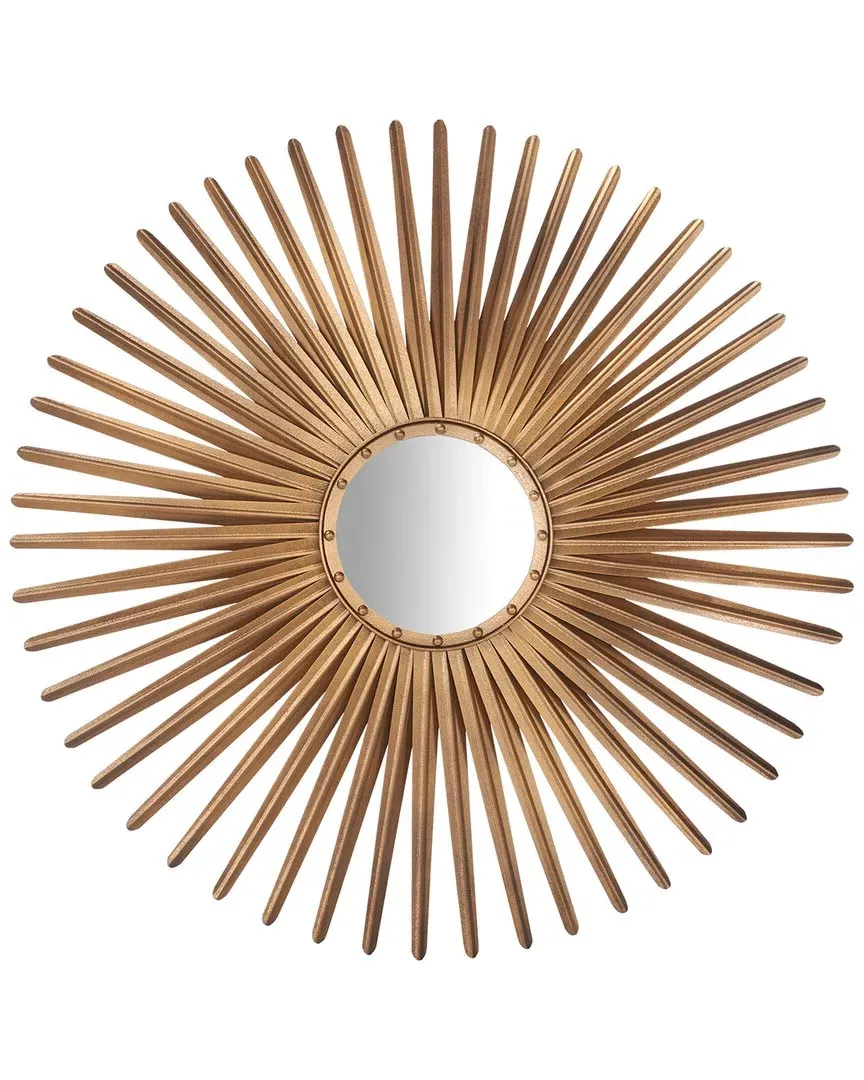 Shanira Round Sunburst Mirror - Gold image