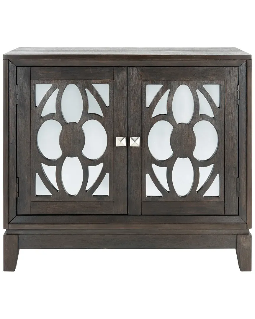Shannon 2 Door Chest with Storage - Grey Walnut