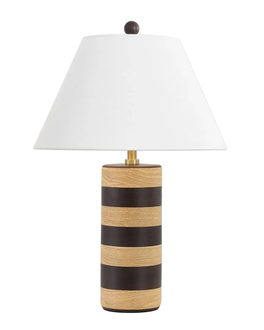 Shea 25in Table Lamp - Brown, Resin