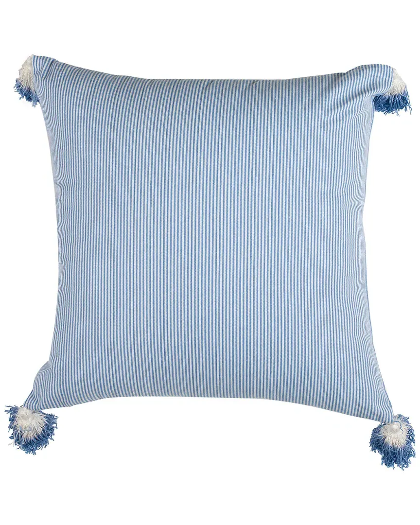Sidney Pillow - Blue, Cotton image