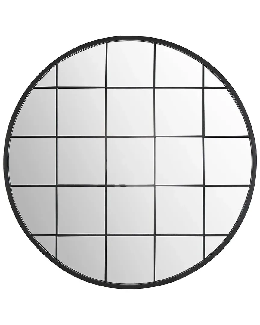 Simmie Mirror - Black, Wood image