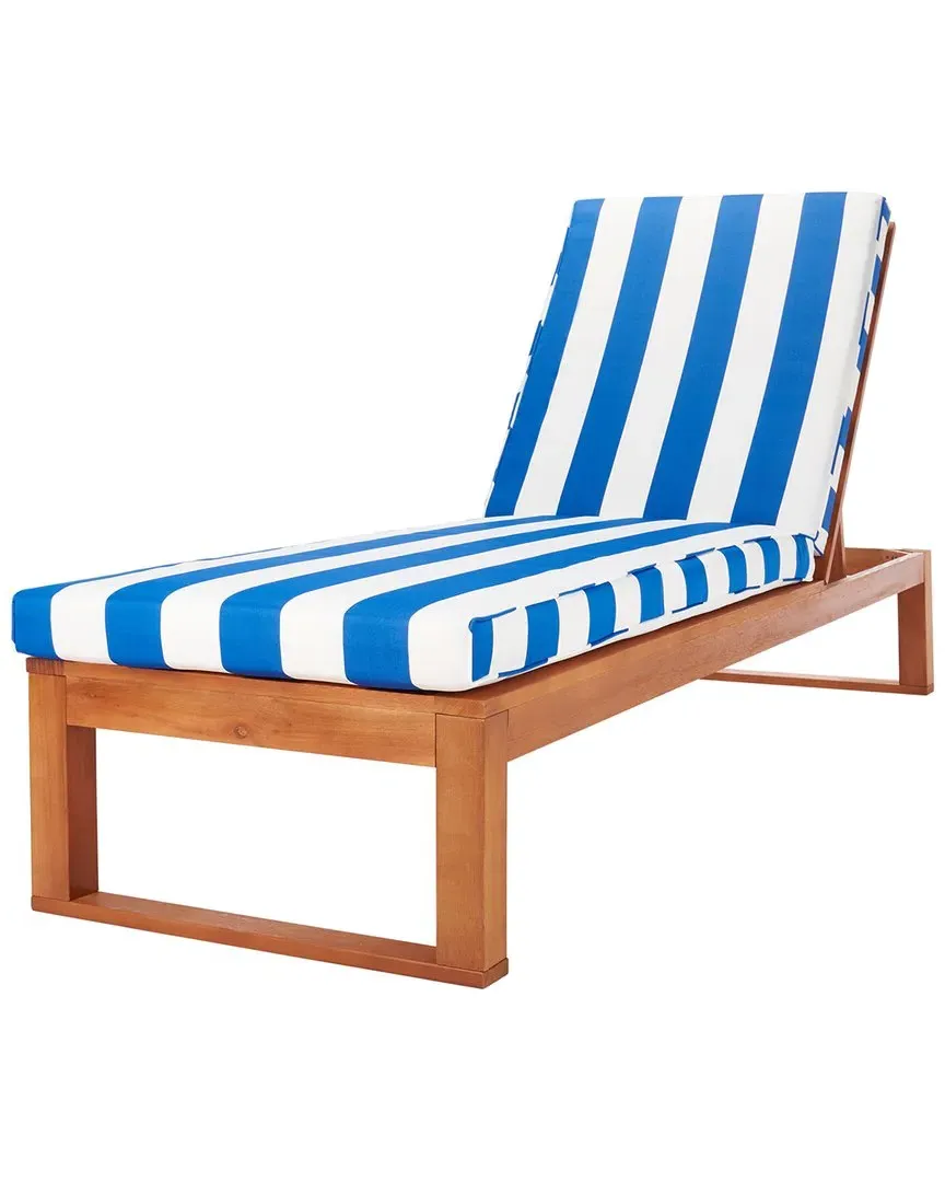 Solano Indoor/Outdoor Sunlounger - Natural, Eucalyptus