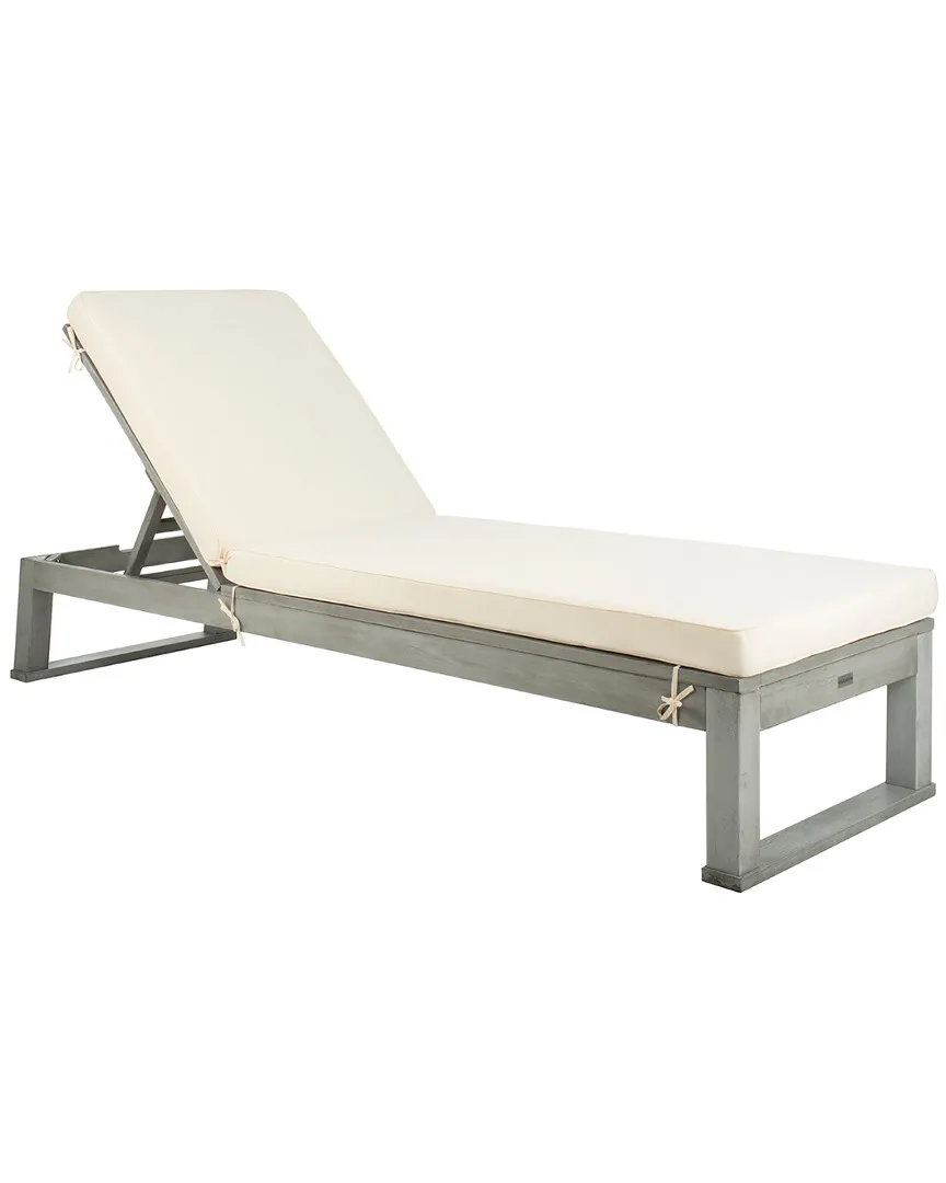 Solano Outdoor Sunlounger - Ash Grey