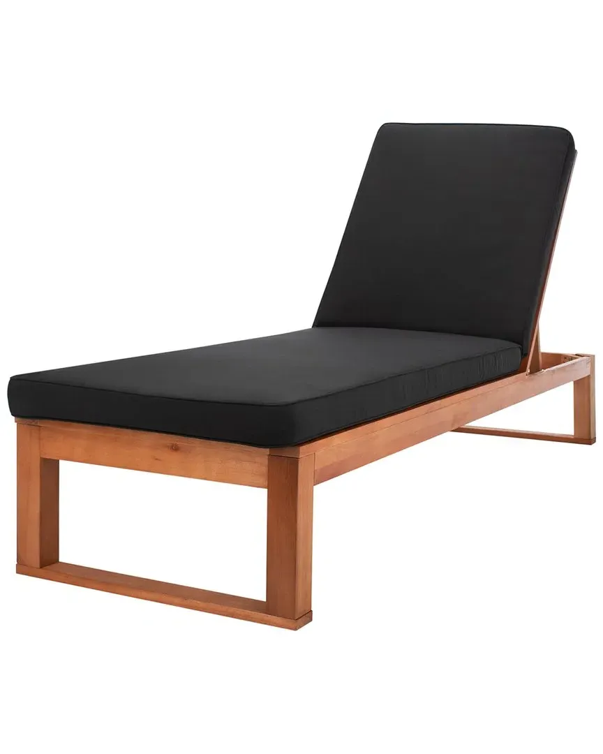 Solano Outdoor Sunlounger - Natural, Eucalyptus Wood