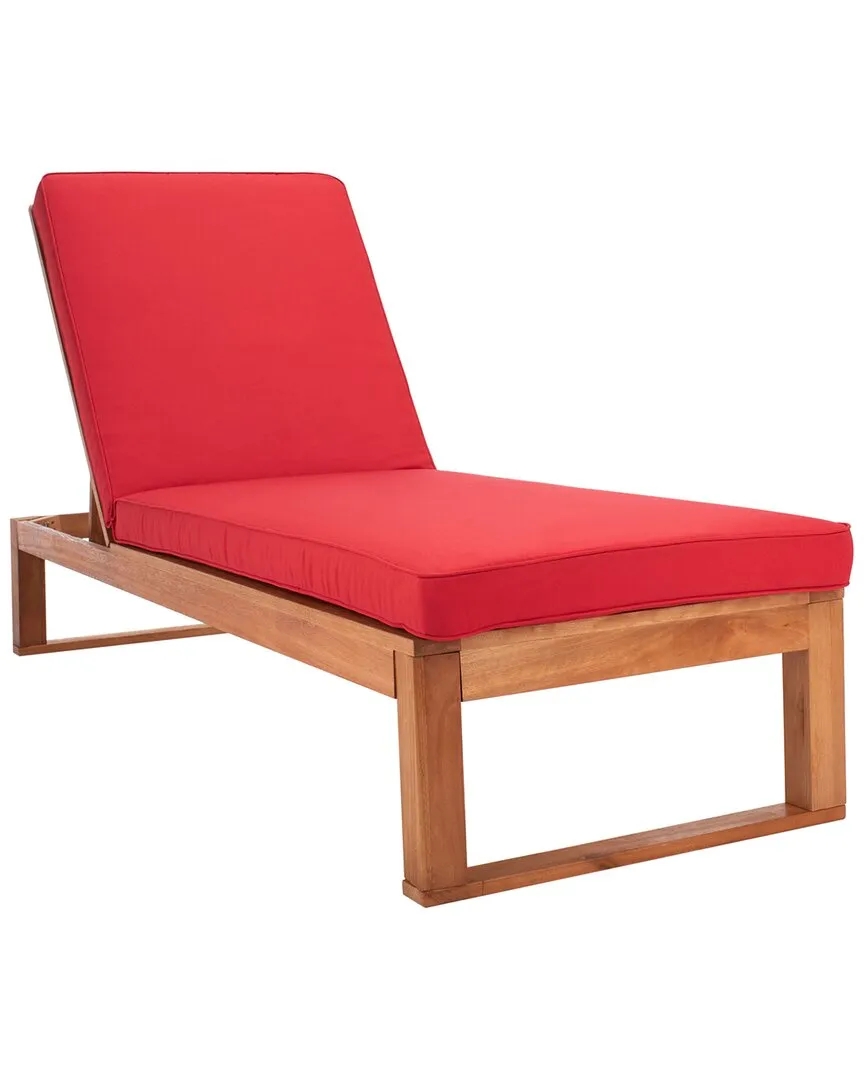 Solano Outdoor Sunlounger - Natural, Eucalyptus Wood