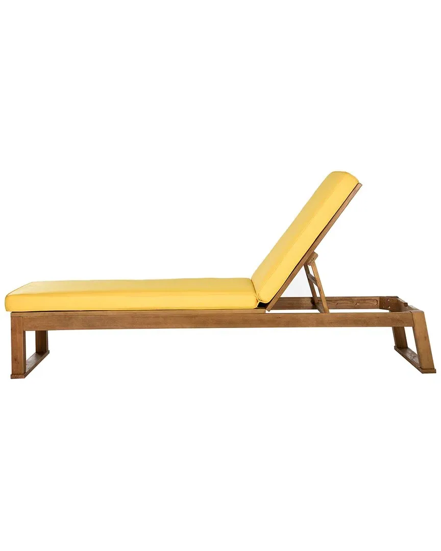 Solano Outdoor Sunlounger - Natural, Eucalyptus Wood