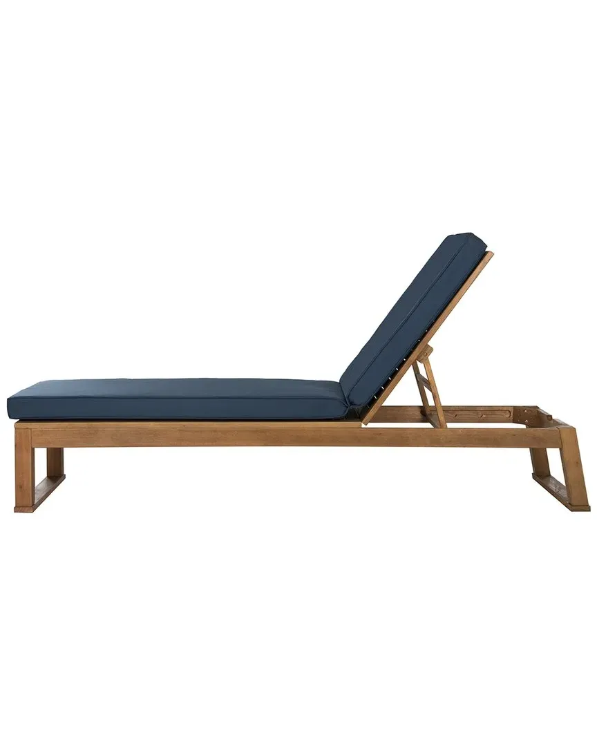 Solano Outdoor Sunlounger - Natural, Eucalyptus Wood image