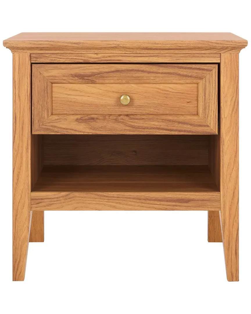Sondra 2-Drawer Nightstand - Oak