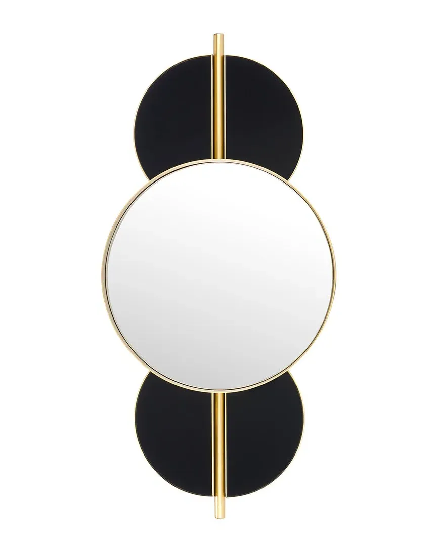 Syrus Wall Mirror - Gold, Iron