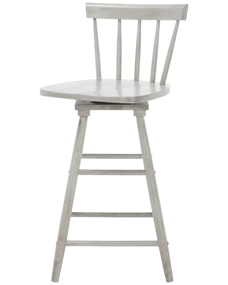 Tage Swivel Counter Stool - Grey, Wood