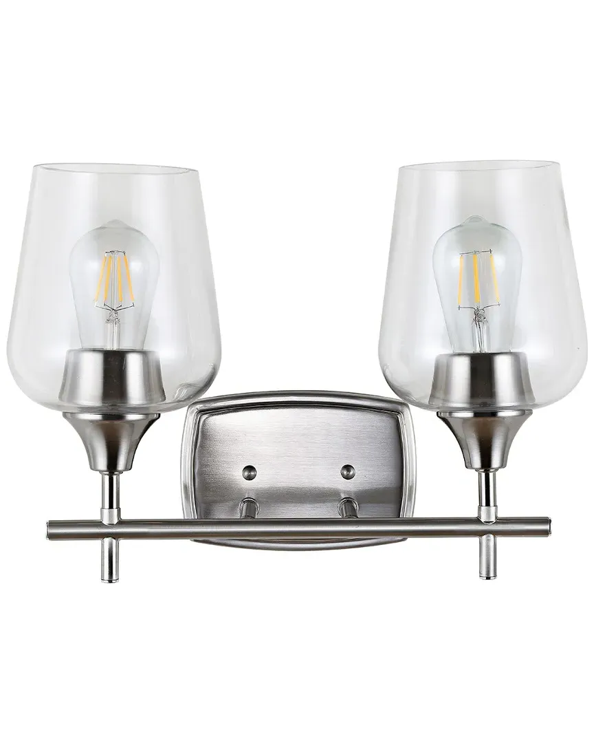 Tage Wall Sconce - Nickel, Glass image