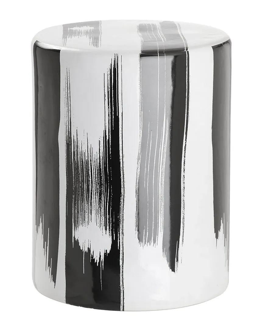 Talon Outdoor Garden Stool - Black, Ceramic image