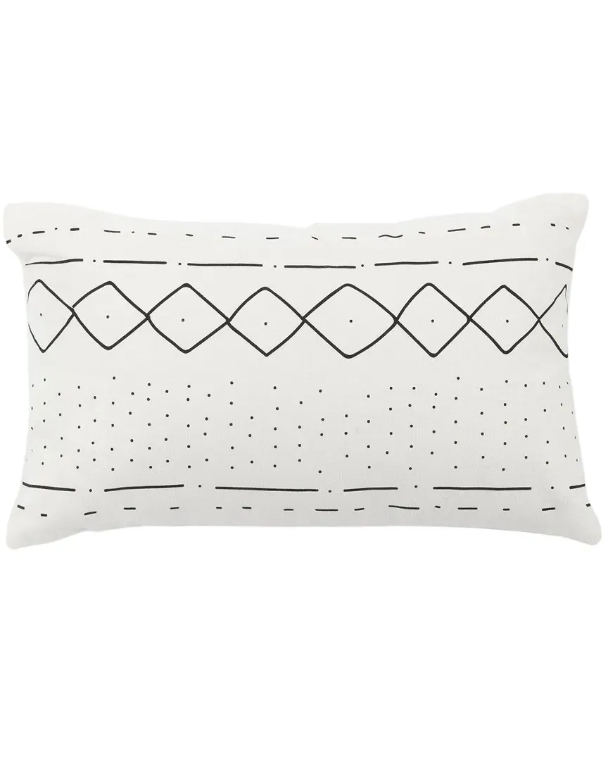 Tari Pillow - Black/White, Cotton image