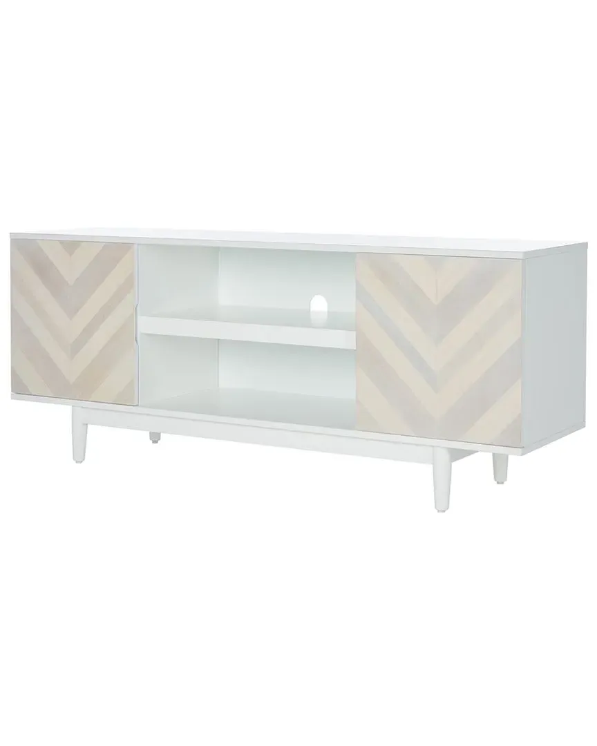 Tay 2 Shelf Media Stand - Multi, Wood