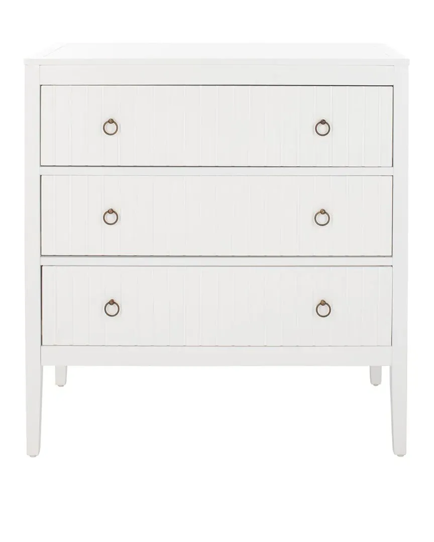 Tegan 3-Drawer Chest - White