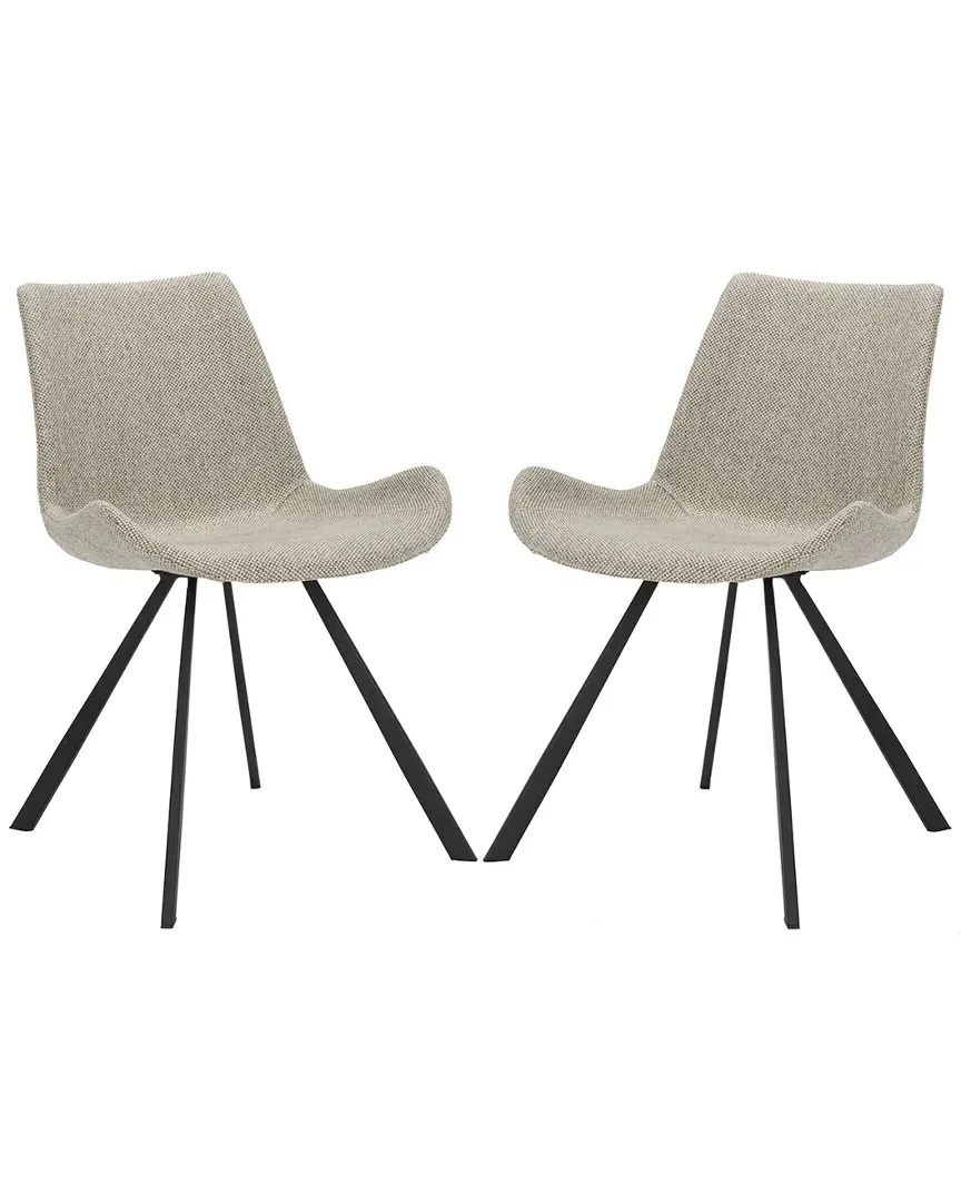 Terra Set of 2 Dining Chairs - Light Grey