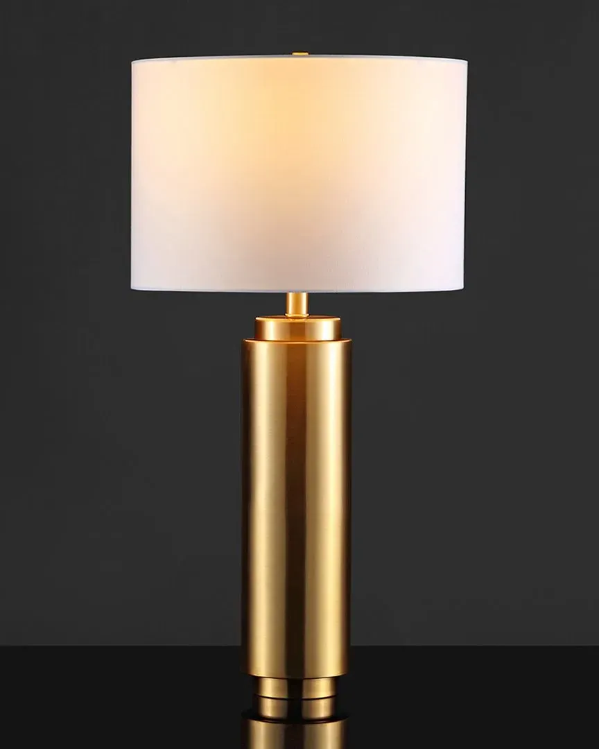 Terry Pillar Table Lamp - Gold, Iron image