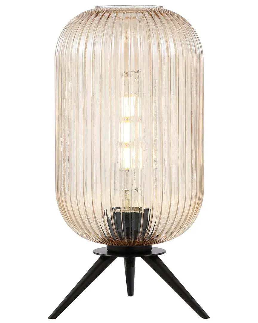 Theiss Capsule Table Lamp - Amber, Glass