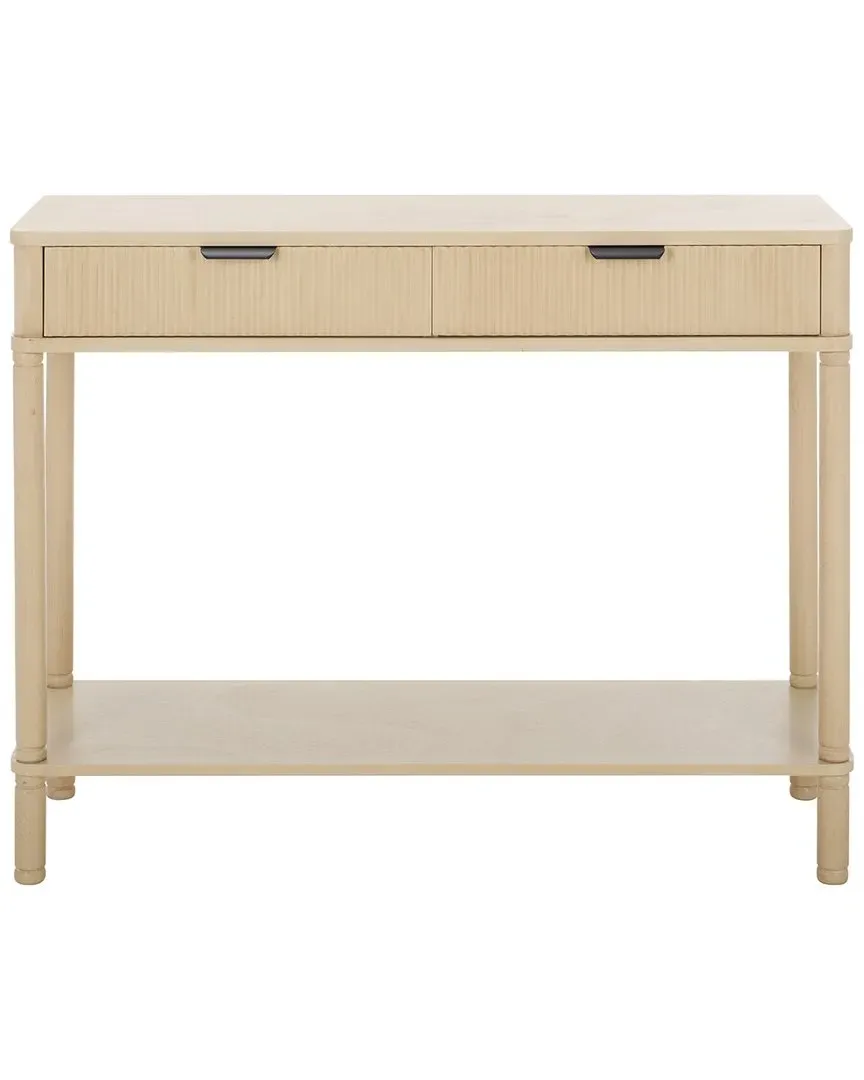 Thurston 2 Drawer Console - Natural, Wood image